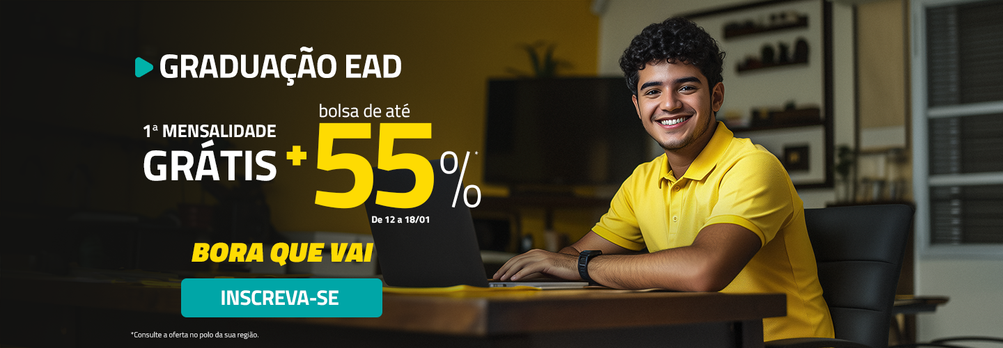 Home - Grad EAD - 12 a 18/01 - Grátis+55%